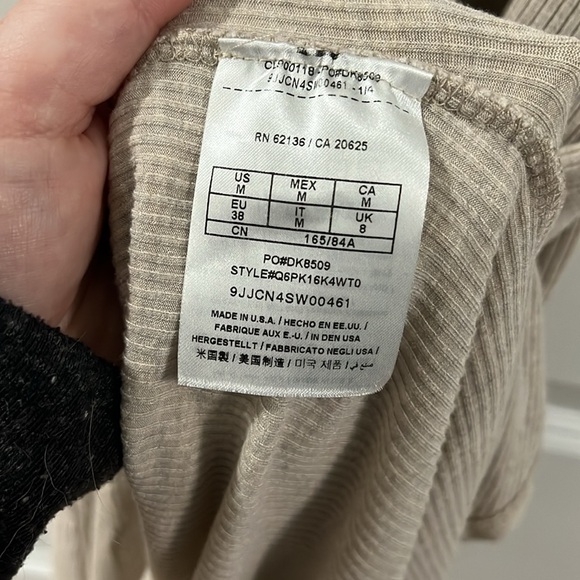 Guess Ribbed Racerback Tank Dress - Picture 6 of 7